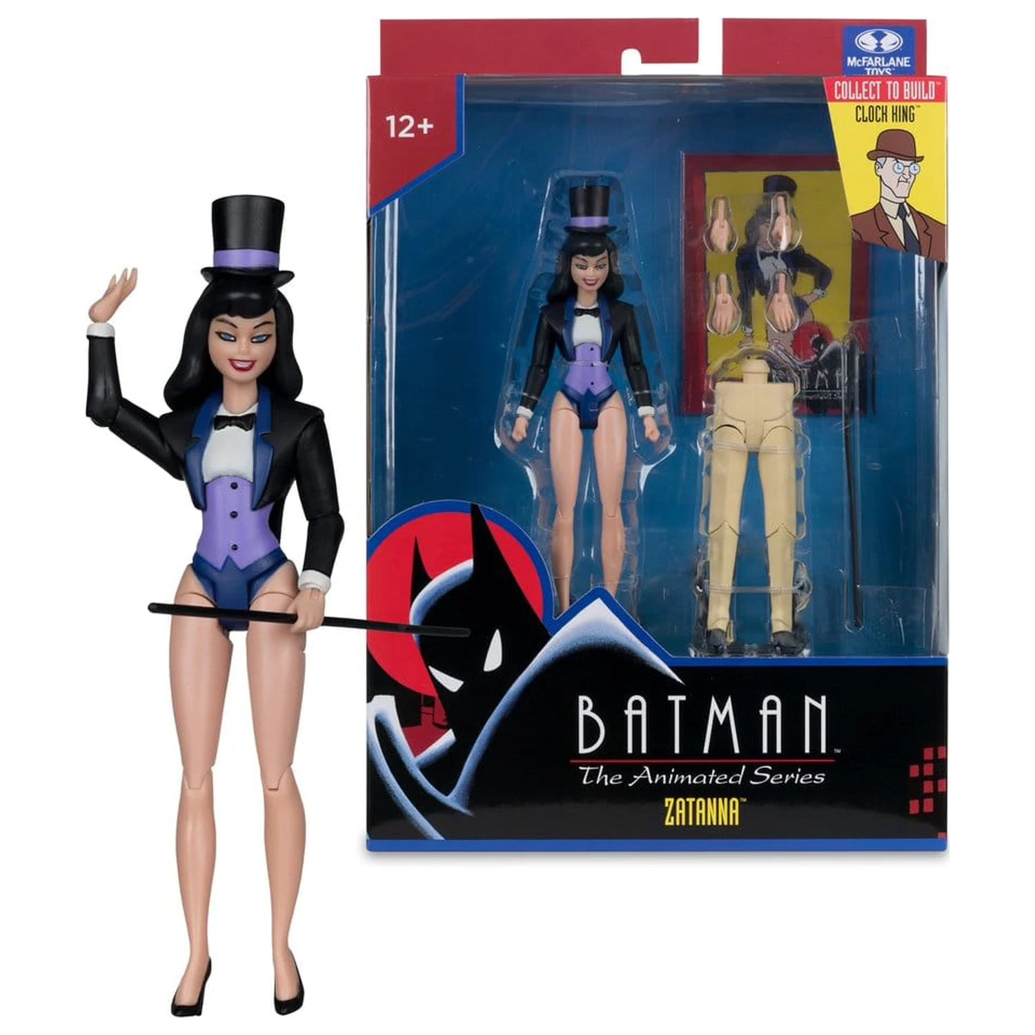 Batman: The Animated Series DC Direct Build-A Actionfigur Wave 7 Zatanna 15 cm Produktfoto