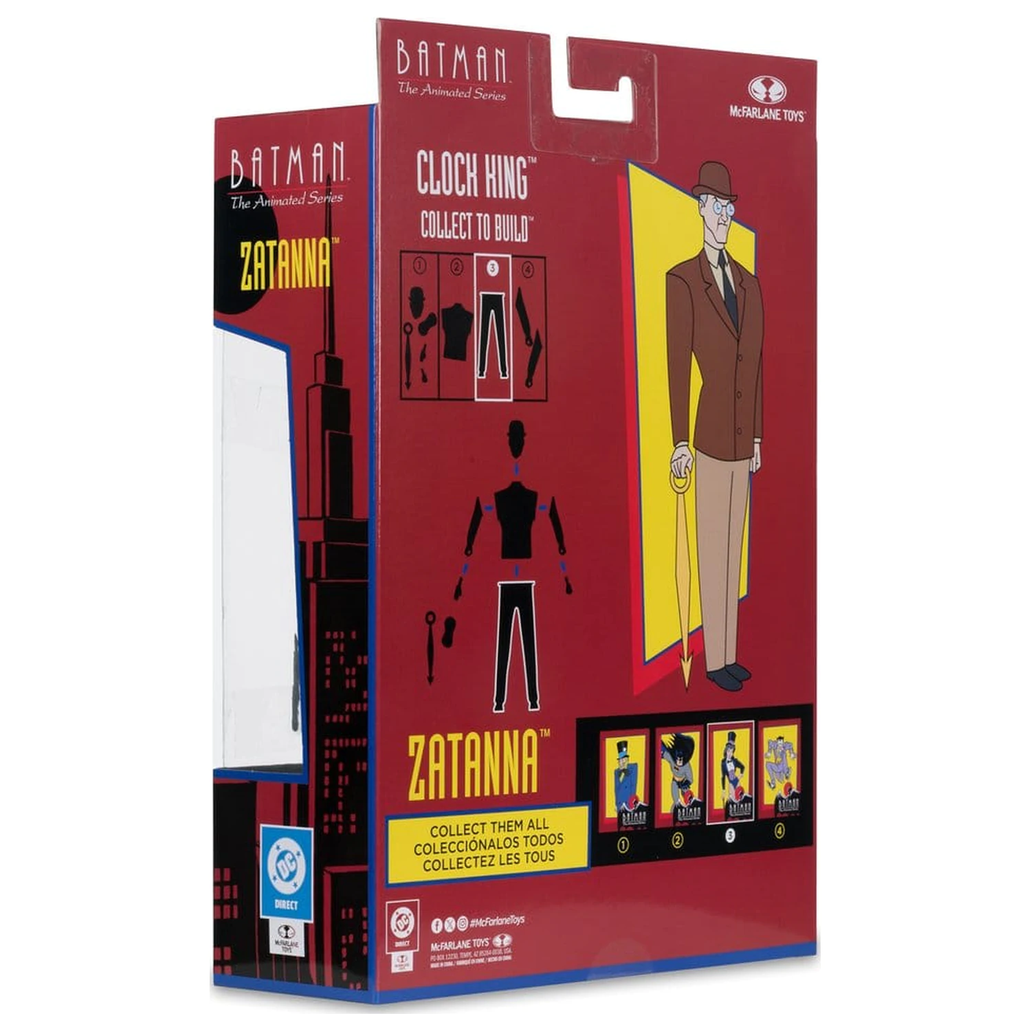 Batman: The Animated Series DC Direct Build-A Actionfigur Wave 7 Zatanna 15 cm Produktfoto