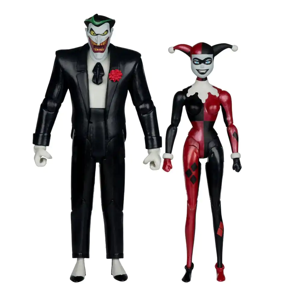 Batman: The Animated Series DC Direct Actionfiguren Harley Quinn & The Joker (Mad Love) (Gold Label) 18 cm Produktfoto