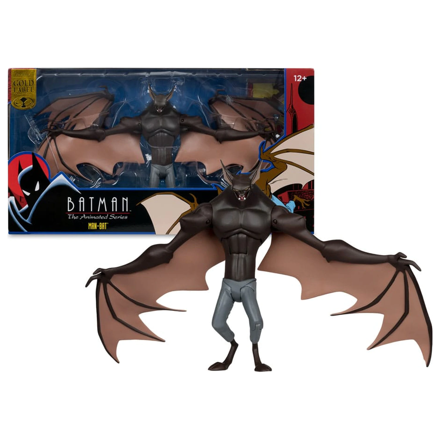 Batman: The Animated Series DC Direct Action Figur Man-Bat (Detective Comics #400) (Gold Label) 15 cm Produktfoto