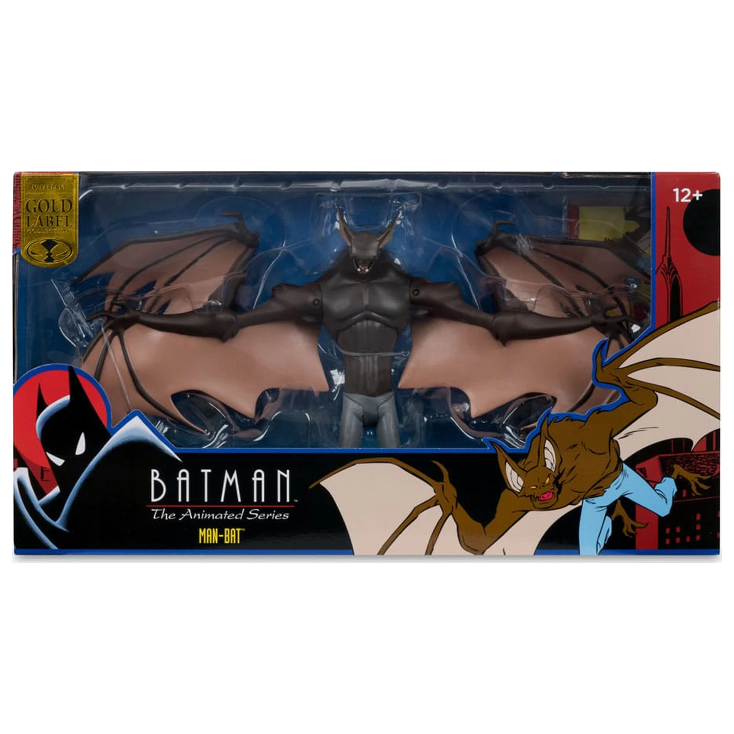 Batman: The Animated Series DC Direct Action Figur Man-Bat (Detective Comics #400) (Gold Label) 15 cm Produktfoto