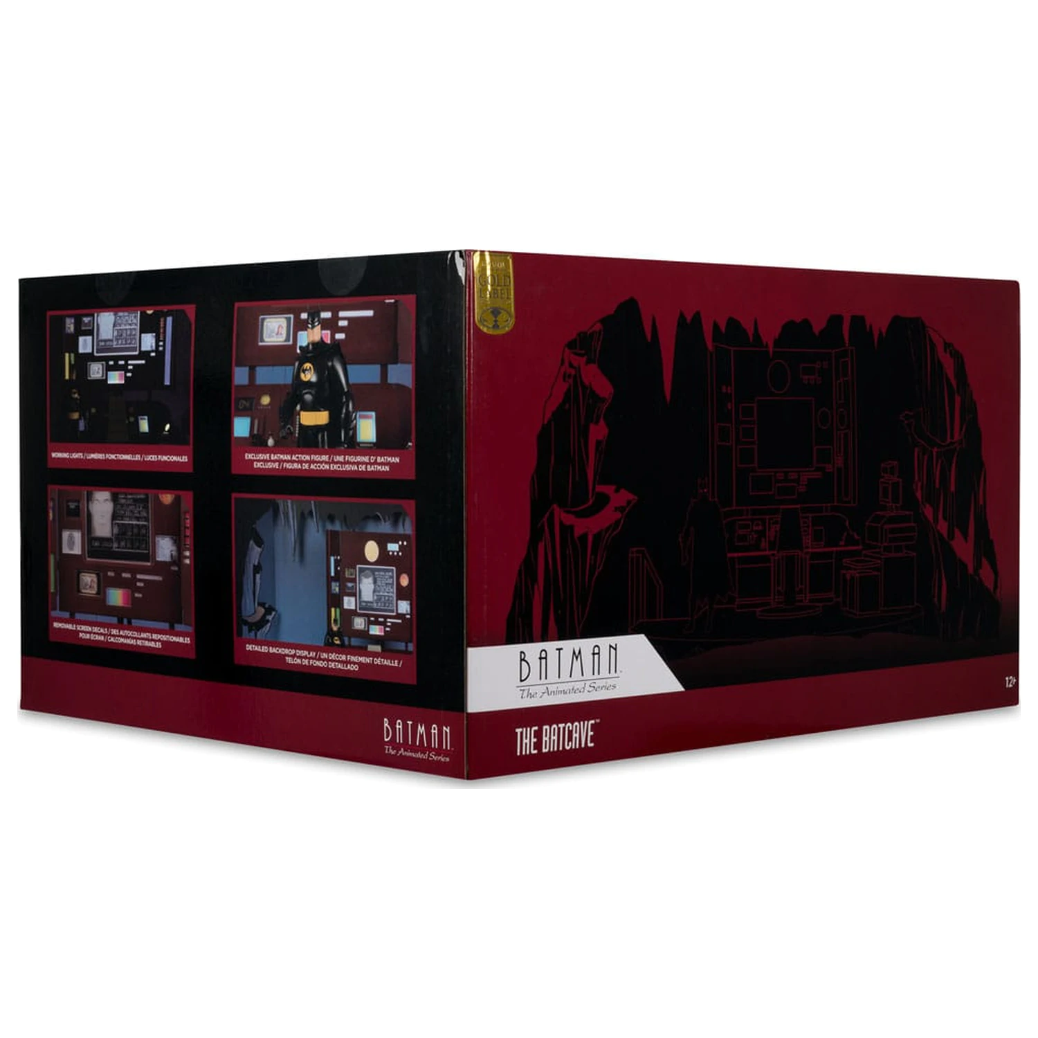 Batman: The Animated Series DC Direct Spielset Die Batcave Produktfoto
