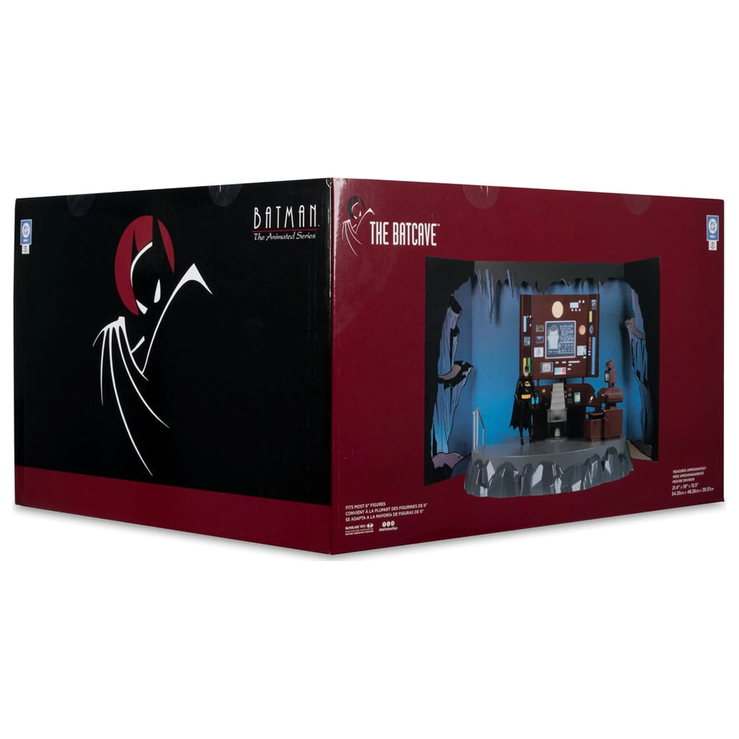 Batman: The Animated Series DC Direct Spielset Die Batcave Produktfoto