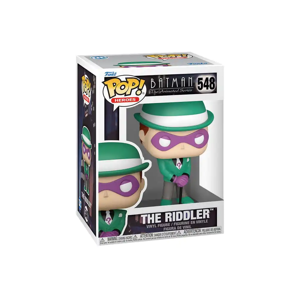 Batman: The Animated Series Funko POP! Heroes Vinyl The Riddler 9 cm Produktfoto