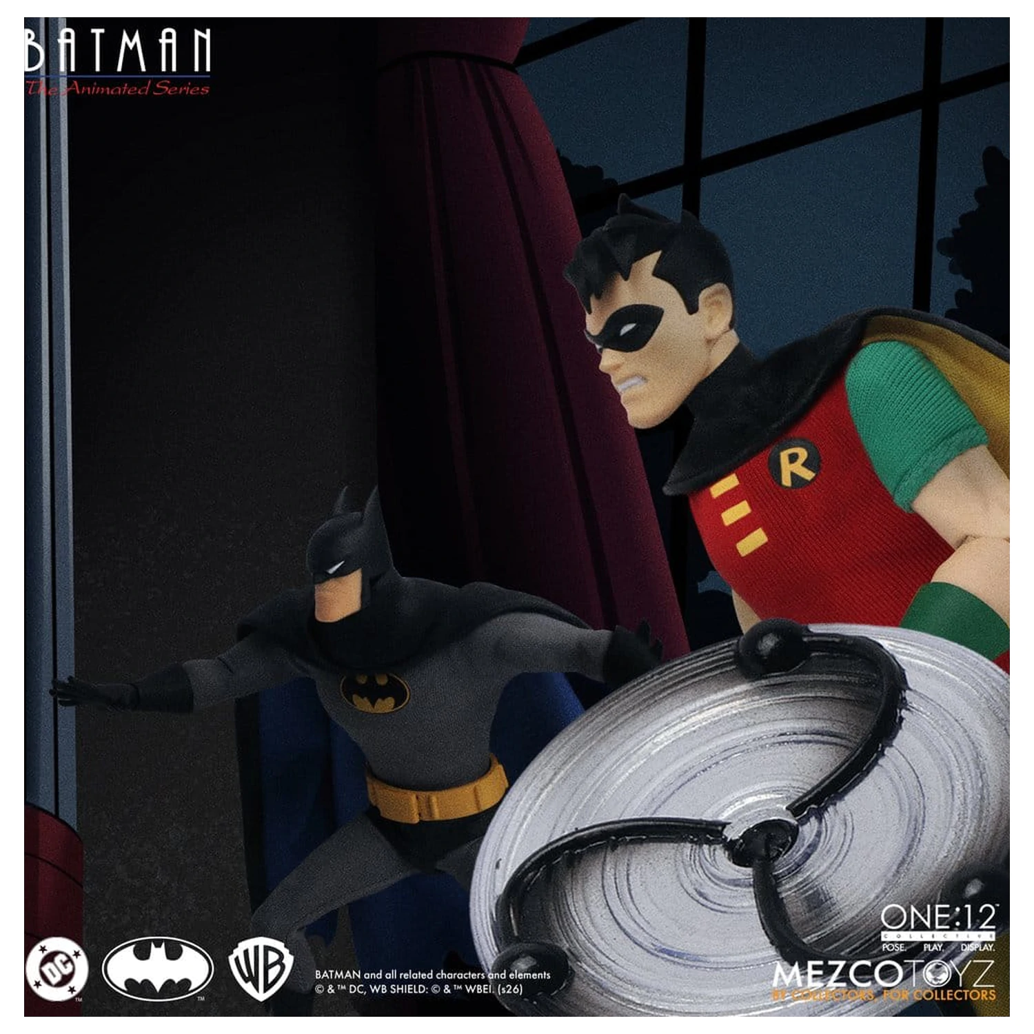 Batman: The Animated Series One:12 Collective Action Figur 1/12 Robin 17 cm Produktfoto