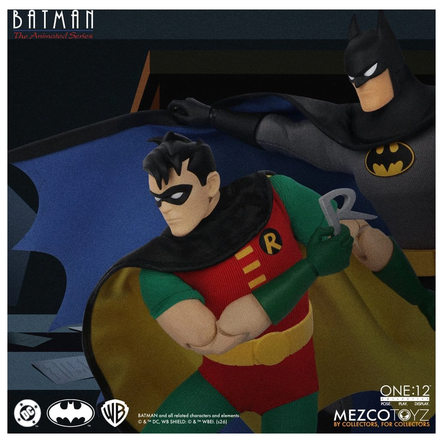 Batman: The Animated Series One:12 Collective Action Figur 1/12 Robin 17 cm Produktfoto