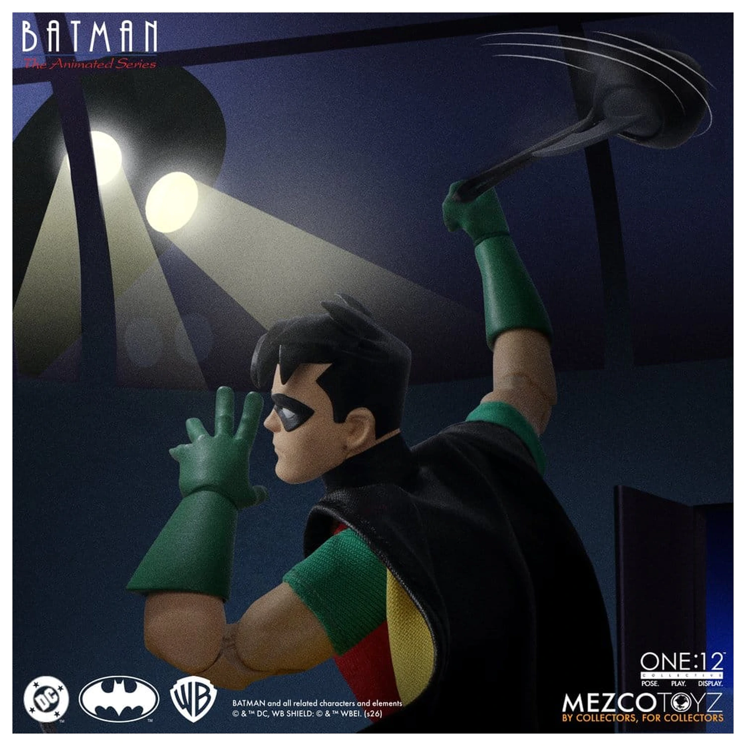 Batman: The Animated Series One:12 Collective Action Figur 1/12 Robin 17 cm Produktfoto