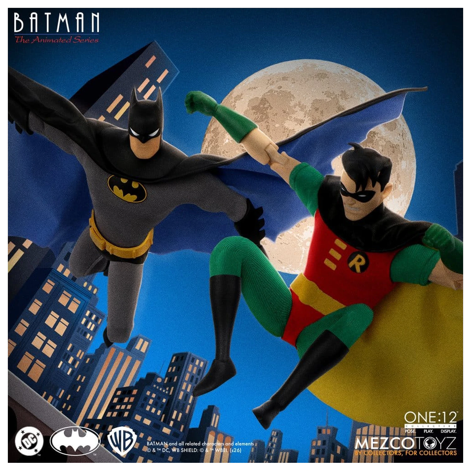 Batman: The Animated Series One:12 Collective Action Figur 1/12 Robin 17 cm Produktfoto