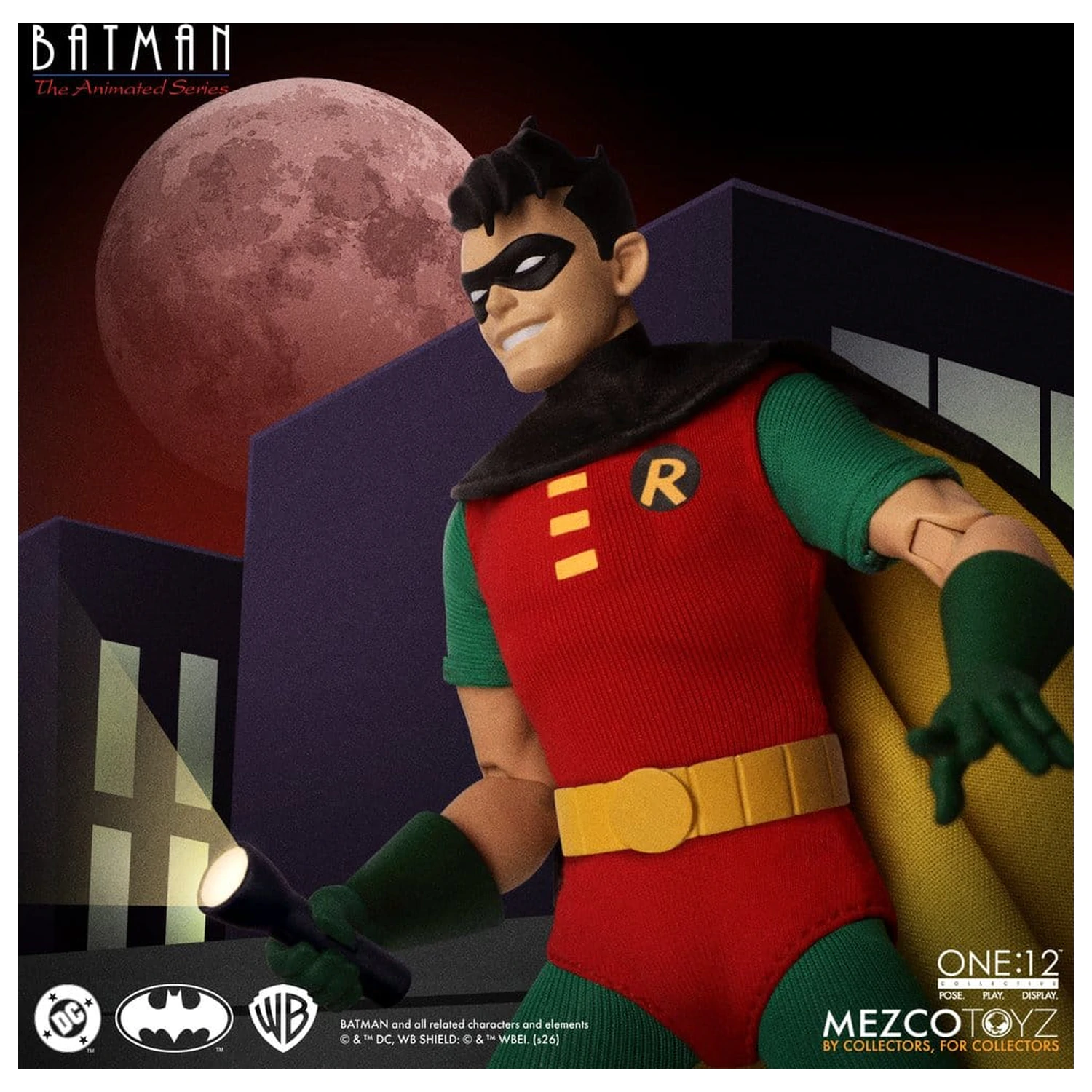 Batman: The Animated Series One:12 Collective Action Figur 1/12 Robin 17 cm Produktfoto