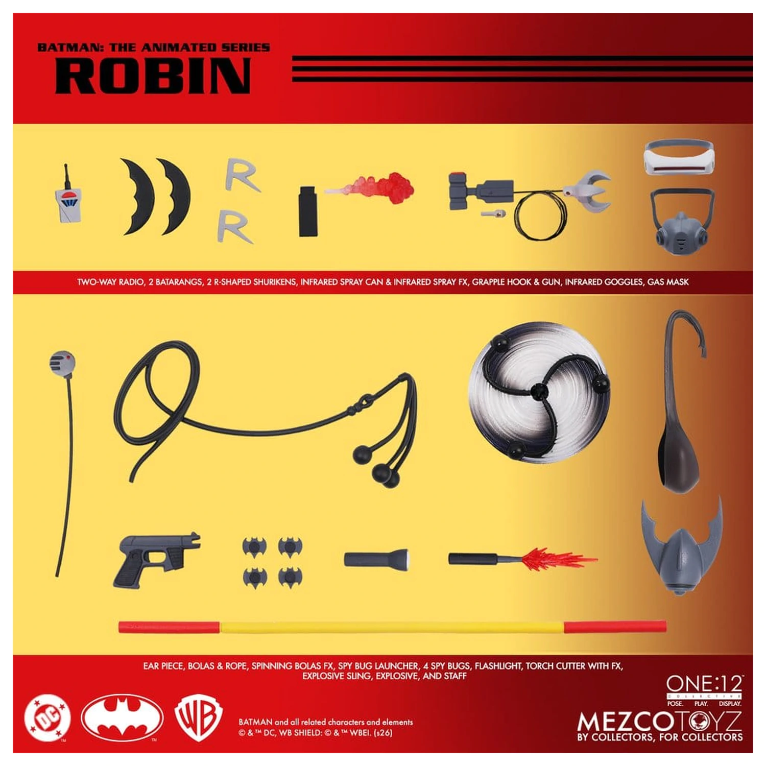 Batman: The Animated Series One:12 Collective Action Figur 1/12 Robin 17 cm Produktfoto
