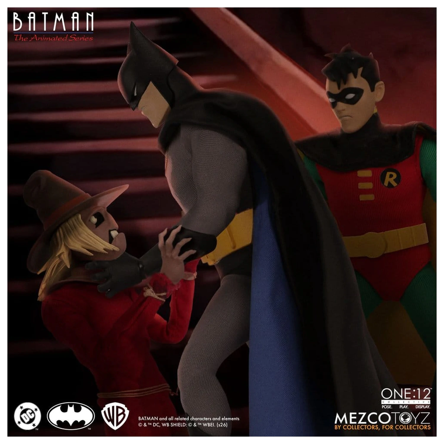 Batman: The Animated Series One:12 Collective Action Figur Scarecrow 17 cm Produktfoto