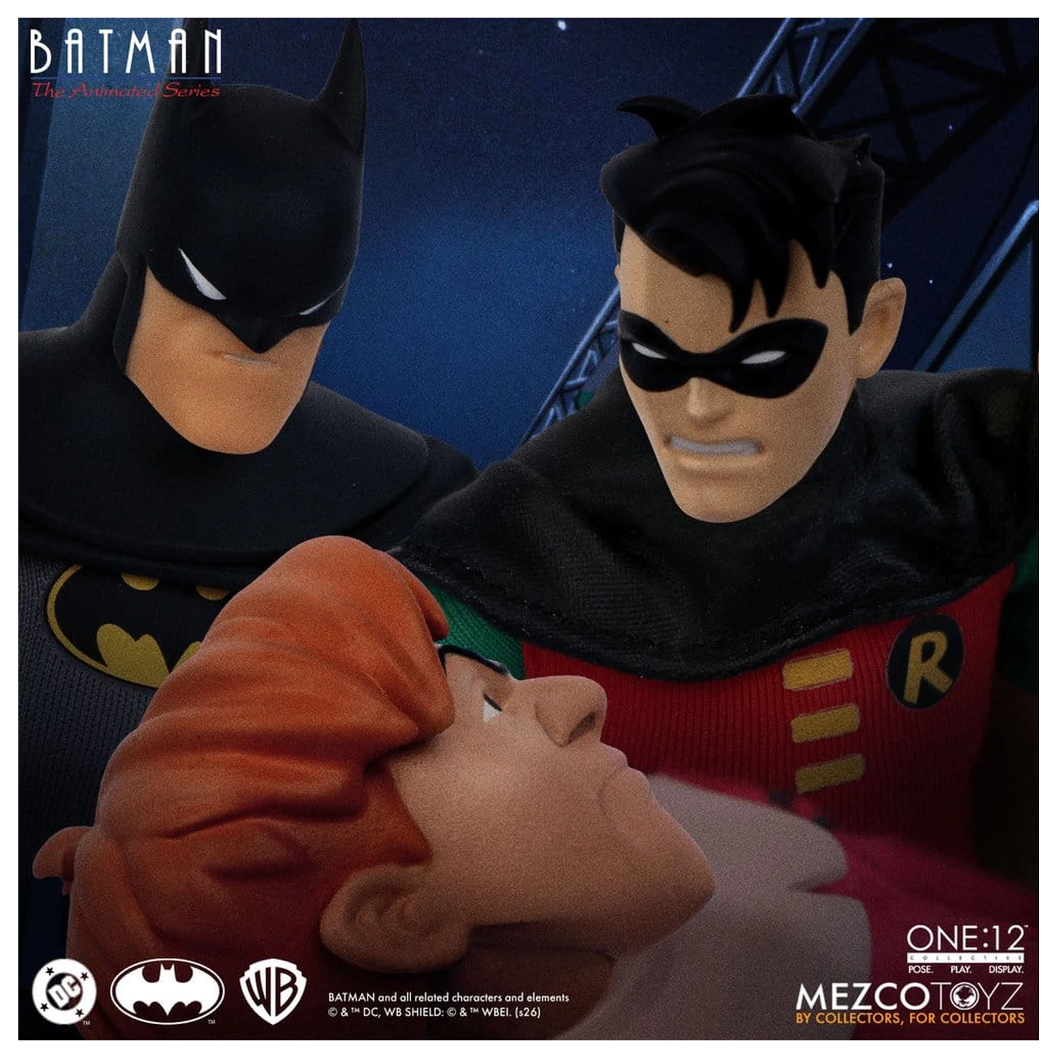 Batman: The Animated Series One:12 Collective Action Figur Scarecrow 17 cm Produktfoto