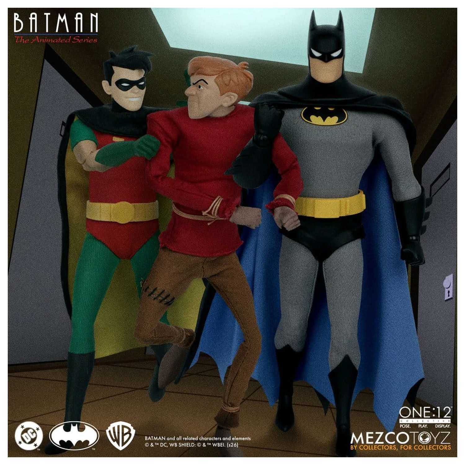 Batman: The Animated Series One:12 Collective Action Figur Scarecrow 17 cm Produktfoto