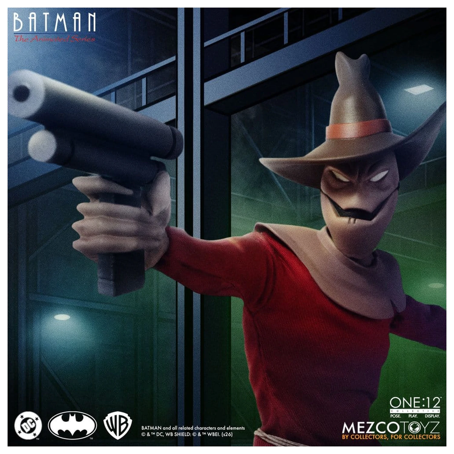 Batman: The Animated Series One:12 Collective Action Figur Scarecrow 17 cm Produktfoto