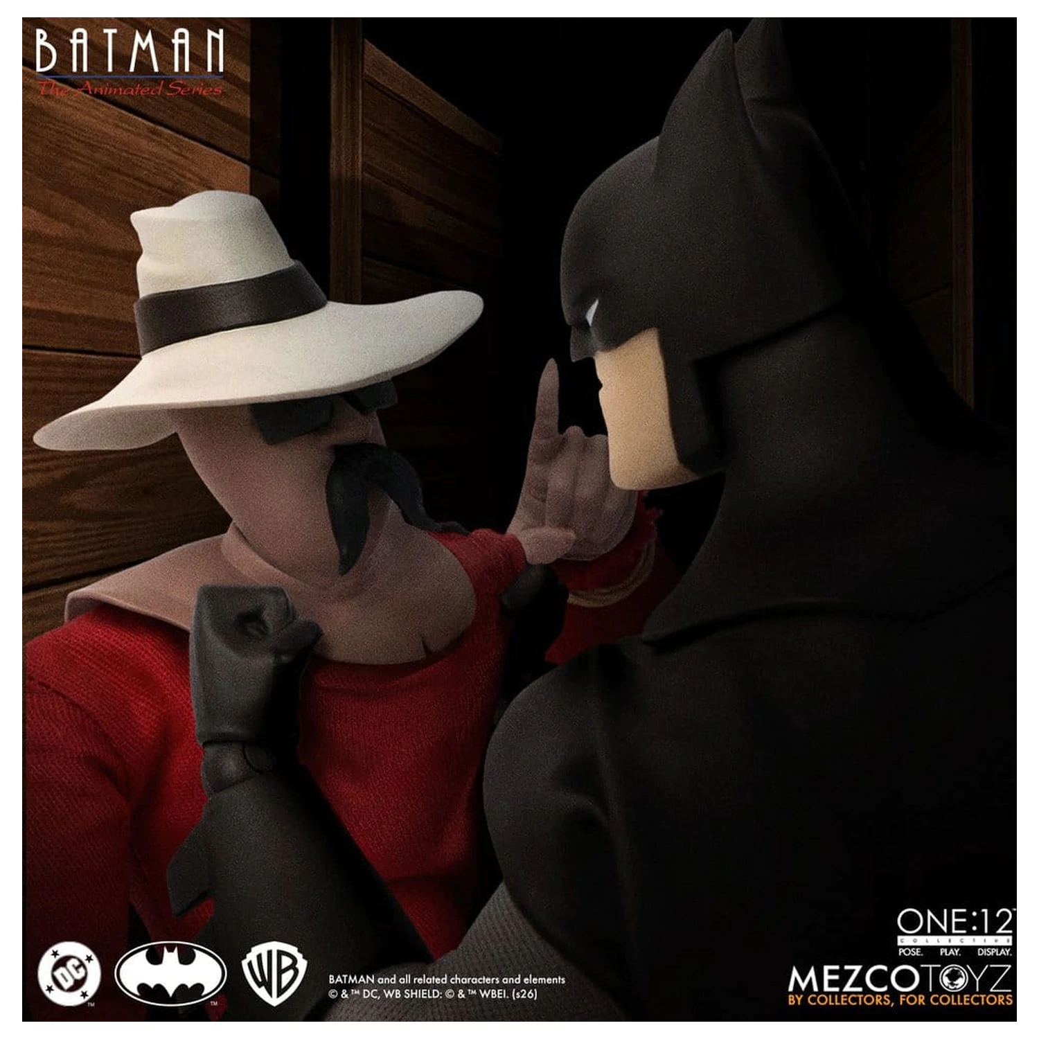 Batman: The Animated Series One:12 Collective Action Figur Scarecrow 17 cm Produktfoto