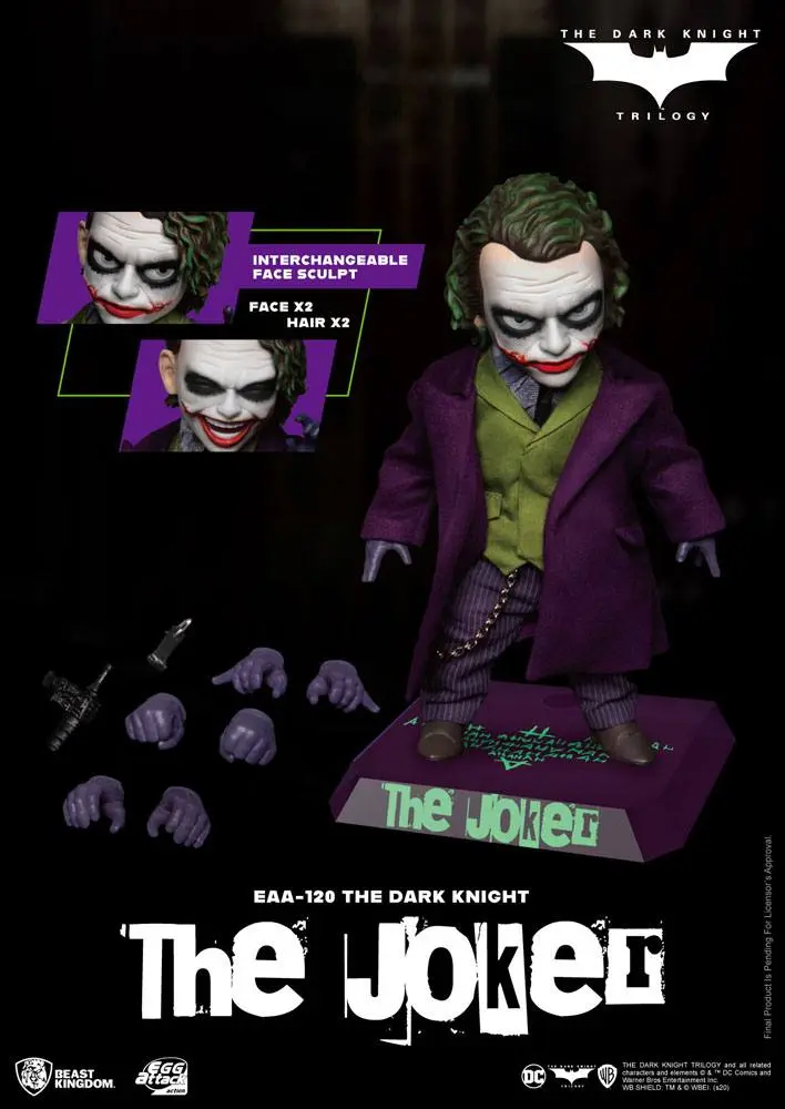 Batman The Dark Knight Egg Attack Action Actionfigur The Joker 17 cm Produktfoto