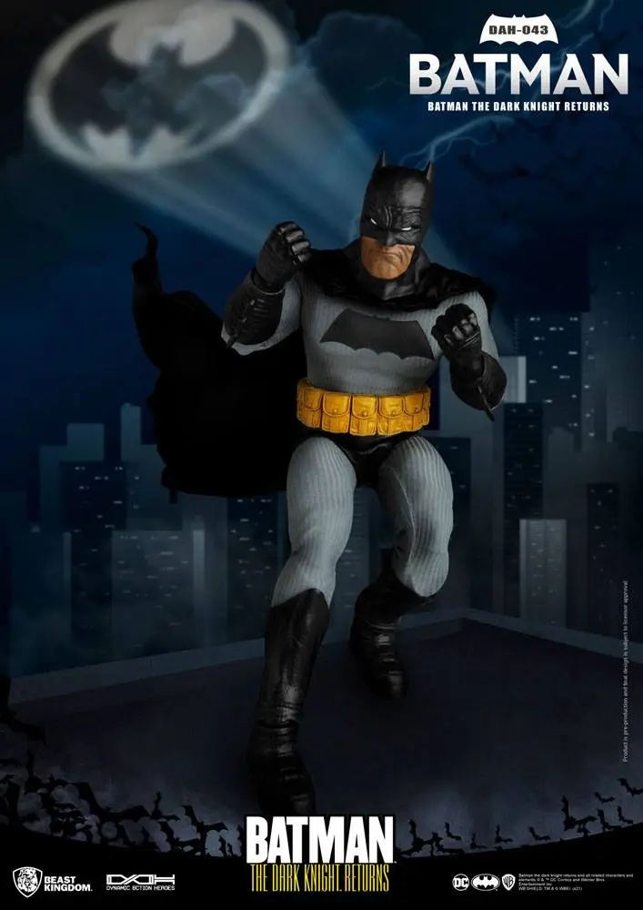 Batman The Dark Knight Return Dynamic 8ction Heroes Actionfigur 1/9 Batman 21 cm termékfotó