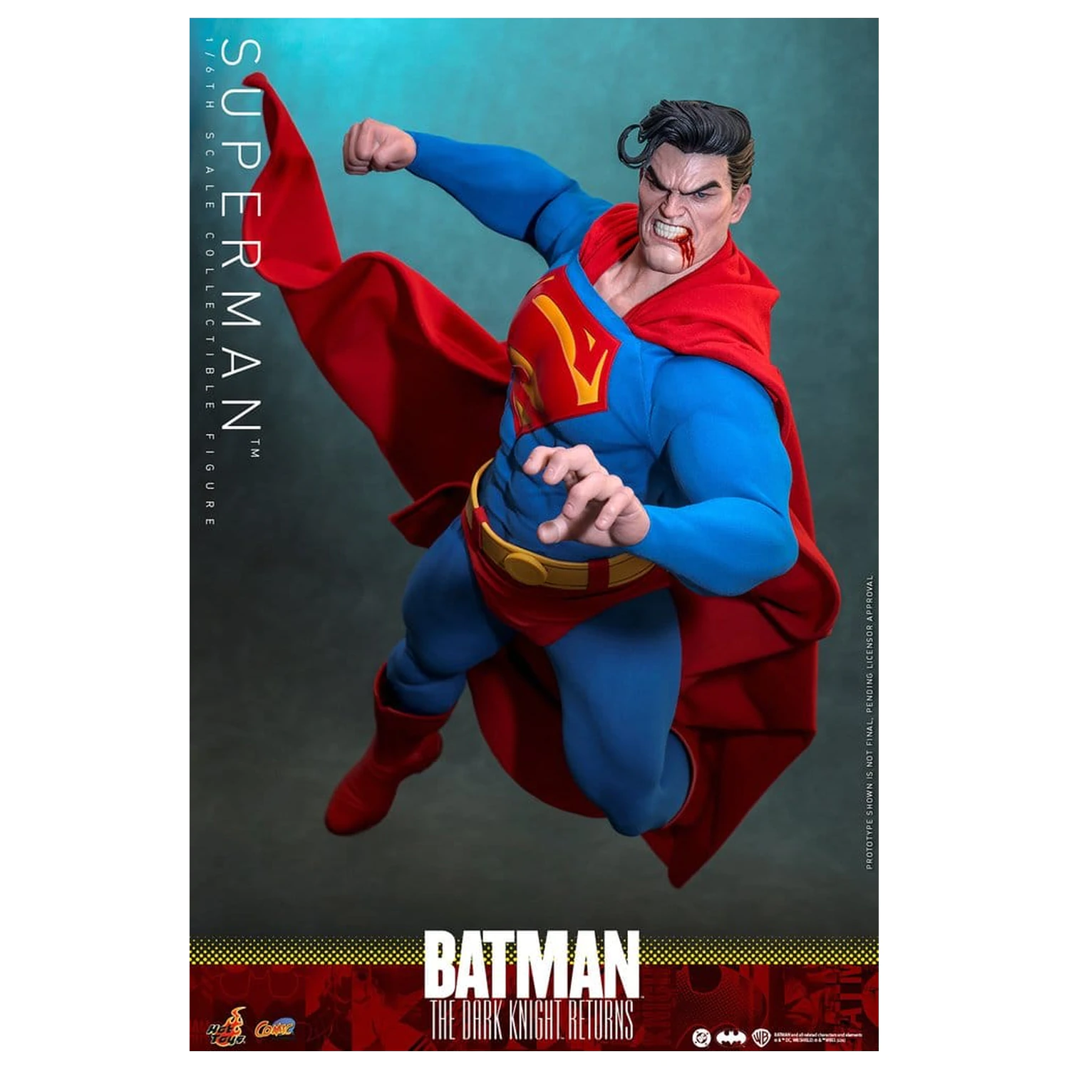 Batman: The Dark Knight Returns Comic Masterpiece Actionfigur 1/6 Superman 34 cm Produktfoto