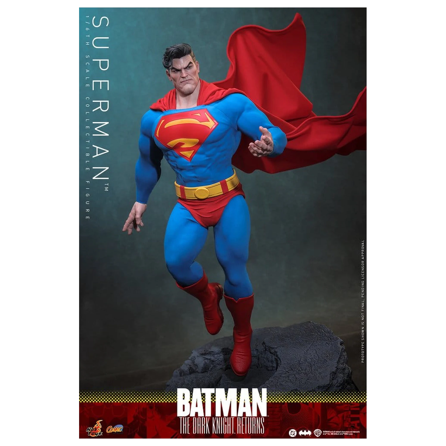 Batman: The Dark Knight Returns Comic Masterpiece Actionfigur 1/6 Superman 34 cm Produktfoto