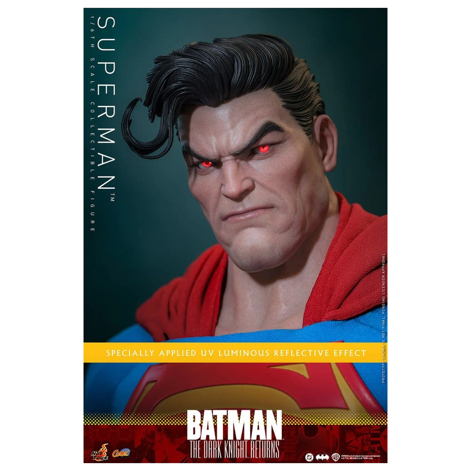 Batman: The Dark Knight Returns Comic Masterpiece Actionfigur 1/6 Superman 34 cm Produktfoto