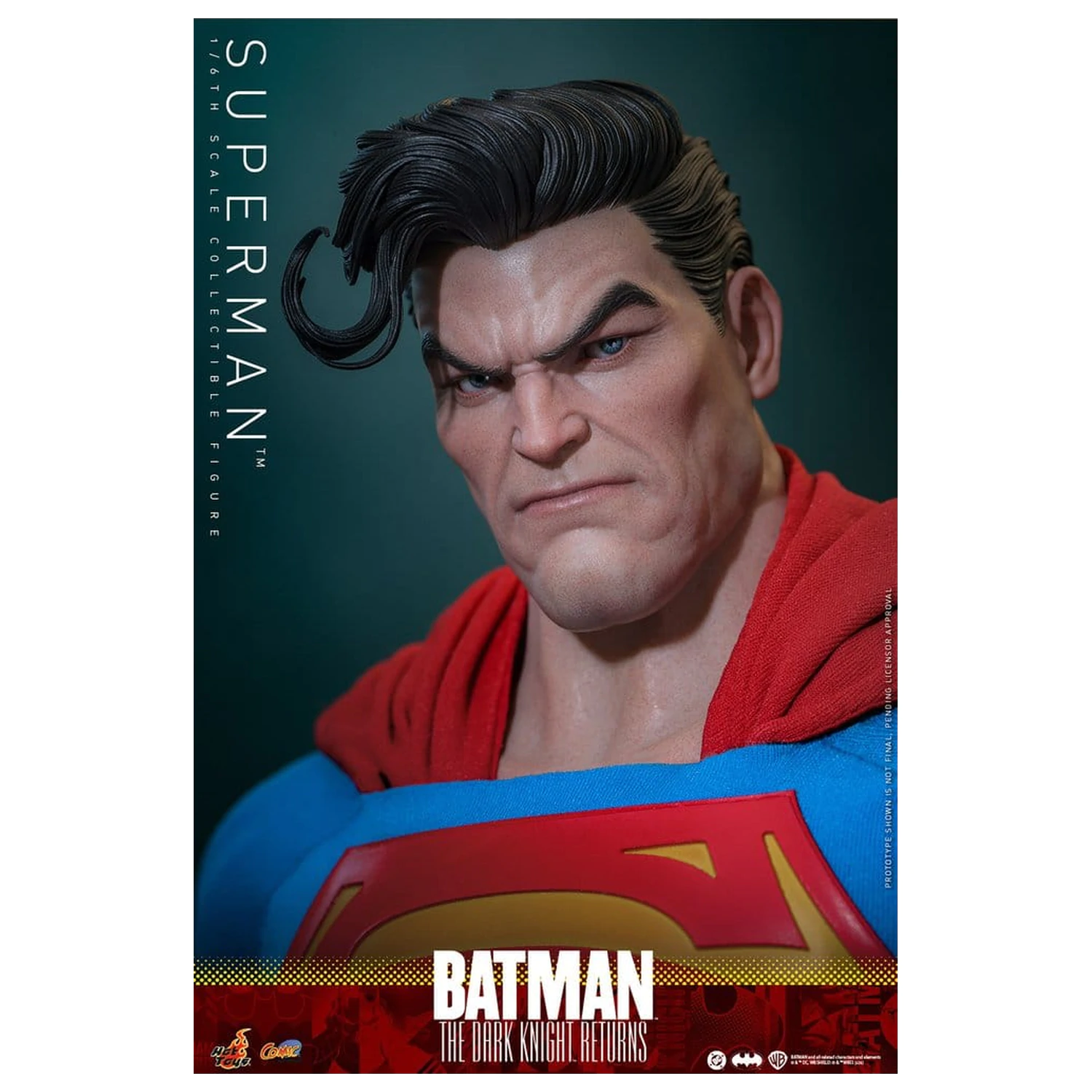 Batman: The Dark Knight Returns Comic Masterpiece Actionfigur 1/6 Superman 34 cm Produktfoto