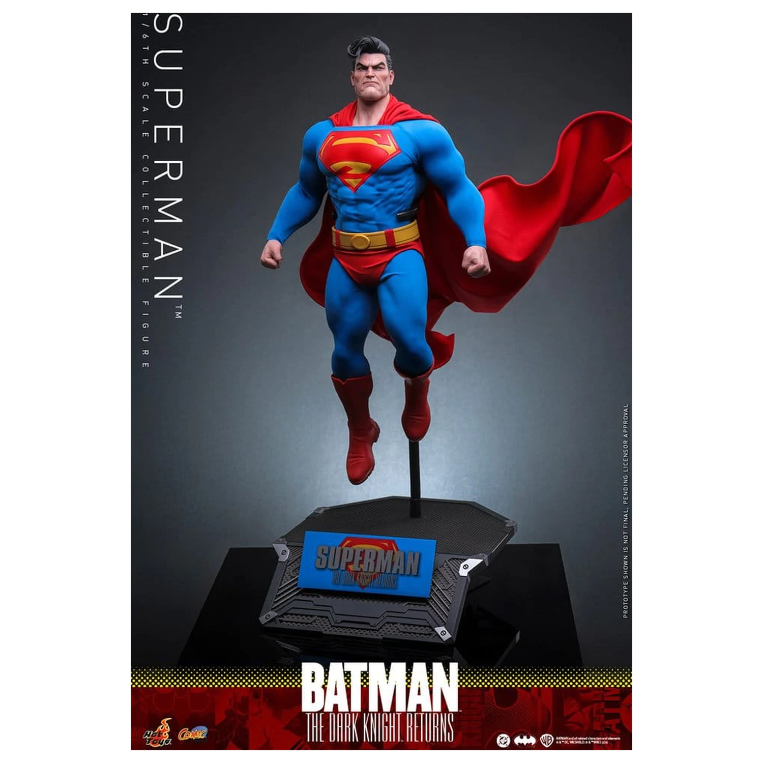 Batman: The Dark Knight Returns Comic Masterpiece Actionfigur 1/6 Superman 34 cm Produktfoto
