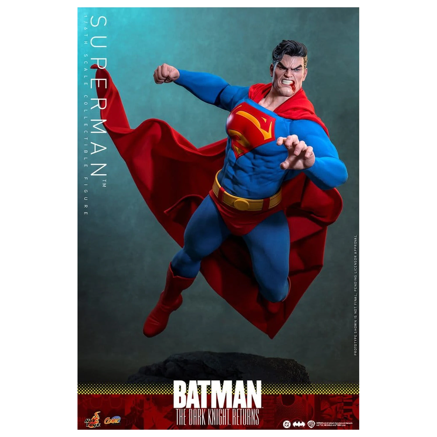 Batman: The Dark Knight Returns Comic Masterpiece Actionfigur 1/6 Superman 34 cm Produktfoto