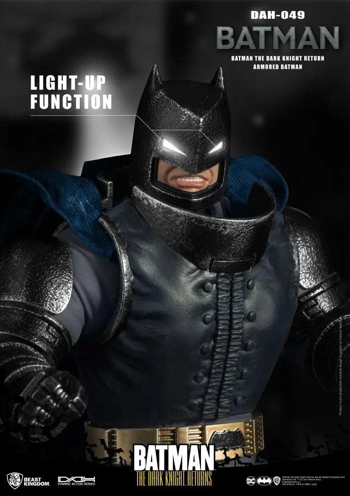 Batman The Dark Knight Returns Dynamic 8ction Heroes Actionfigur 1/9 Armored Batman 21 cm termékfotó