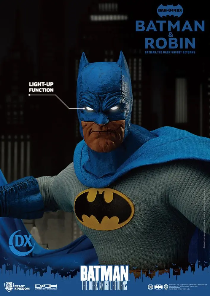 Batman The Dark Knight Returns Dynamic 8ction Heroes Actionfiguren 1/9 Batman & Robin 16 - 21 cm Produktfoto
