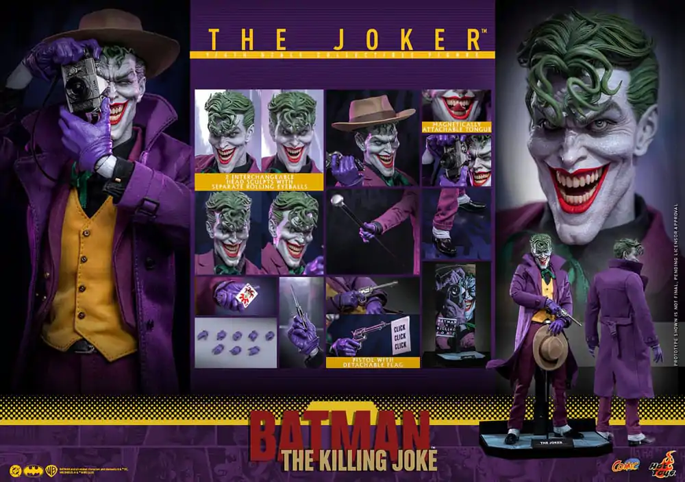 Batman: The Killing Joke Action Figur 1/6 The Joker 31 cm Produktfoto