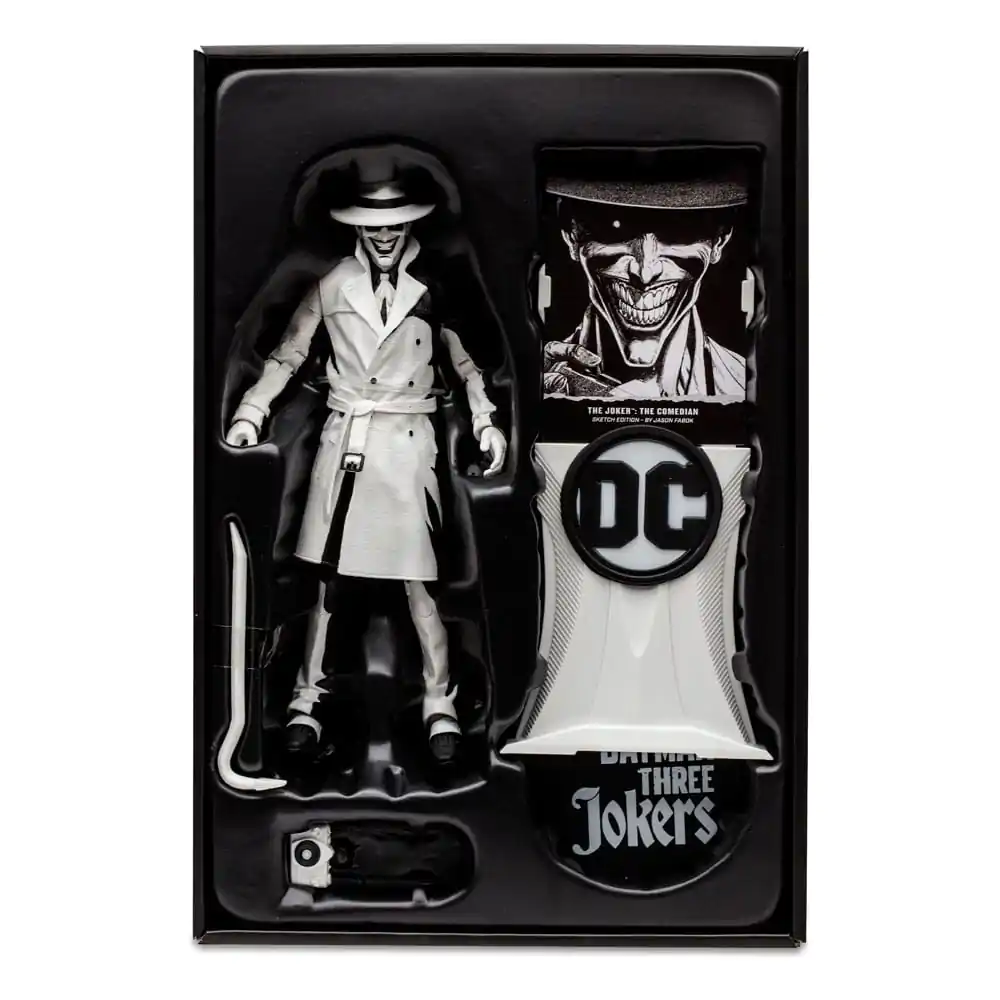 Batman: Three Jokers DC Multiverse Actionfigur The Joker: The Comedian Sketch Edition (Gold Label) 18 cm termékfotó