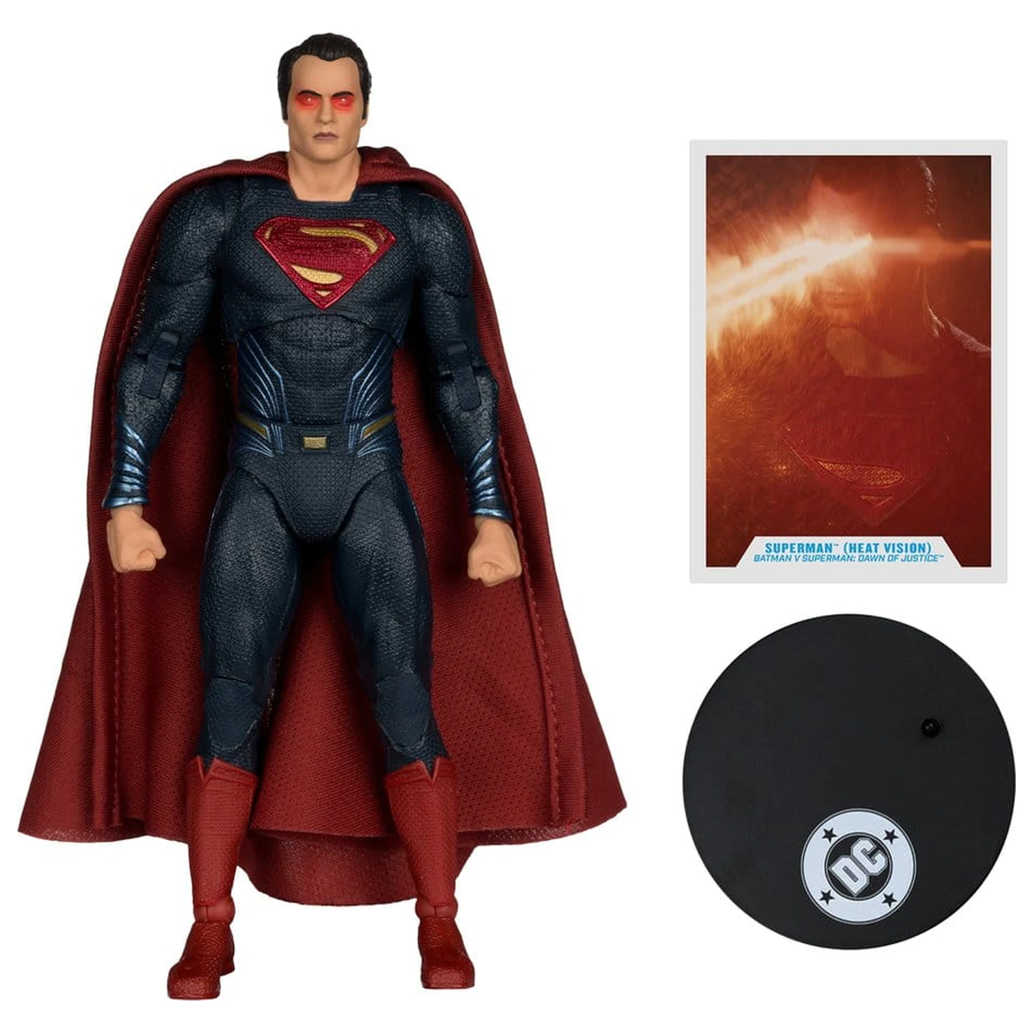 Batman v Superman: Dawn of Justice (2016) DC Theatrical Edition Action-Figur Superman (Heat Vision) 19 cm Produktfoto
