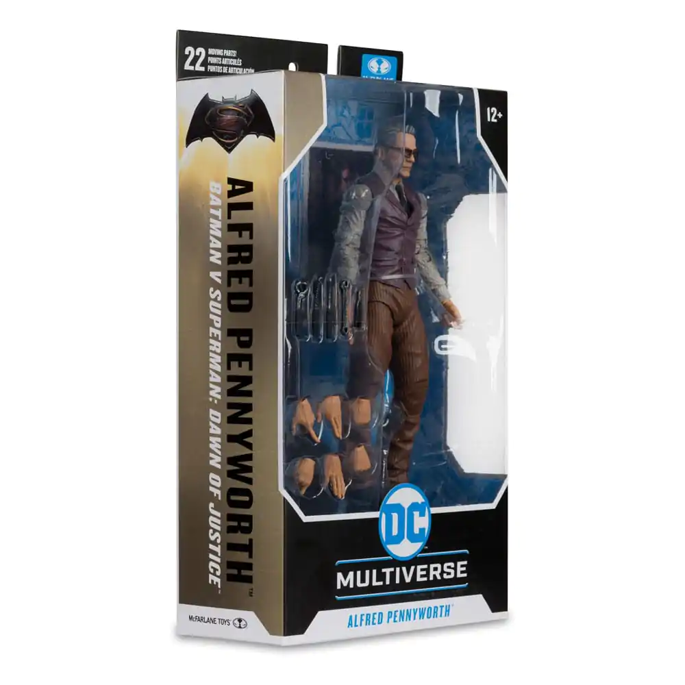 Batman v Superman: Dawn of Justice DC Multiverse Action Figur Alfred Pennyworth 18 cm Produktfoto
