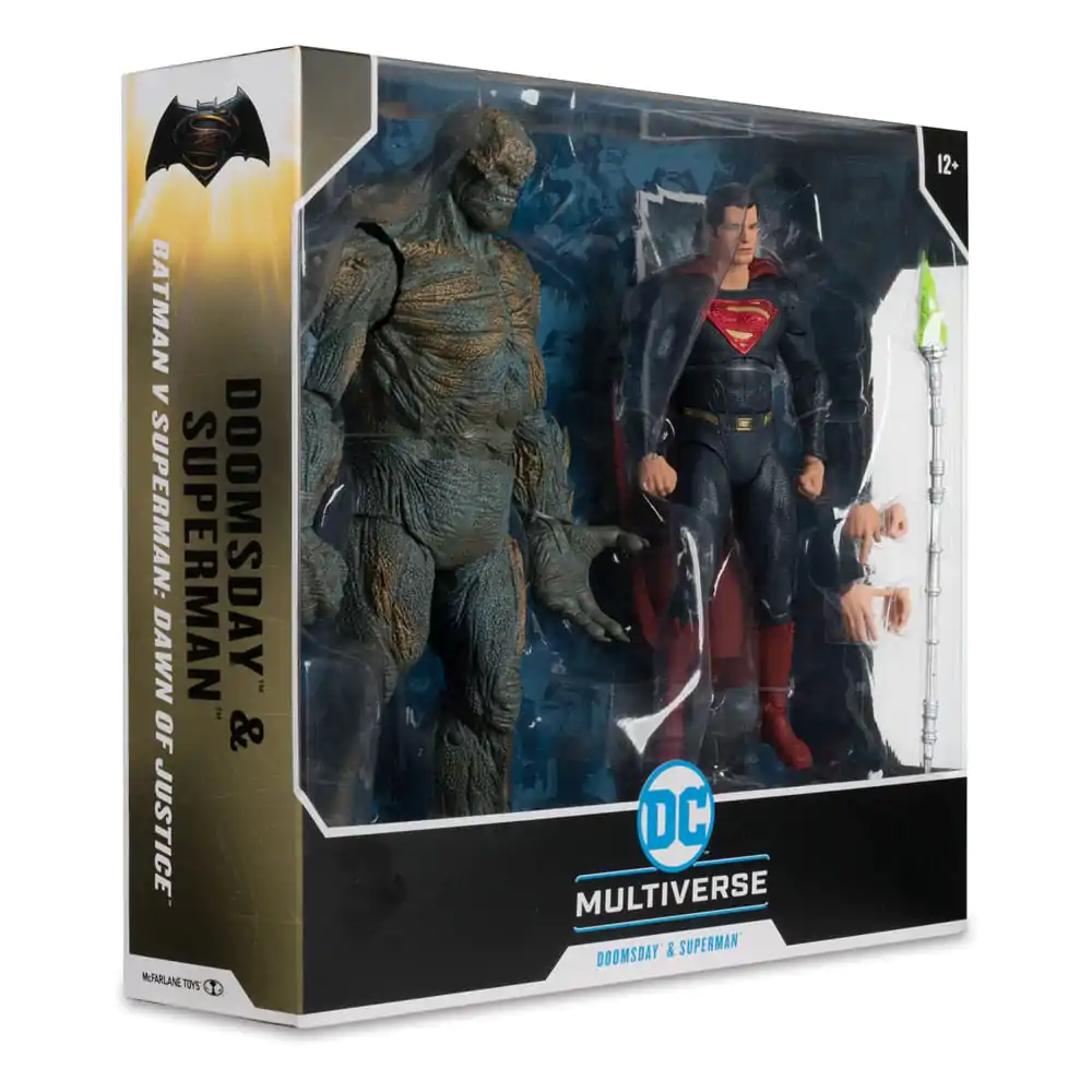 Batman v Superman: Dawn of Justice DC Multiverse Mega Actionfiguren 2er-Pack Doomsday & Superman termékfotó