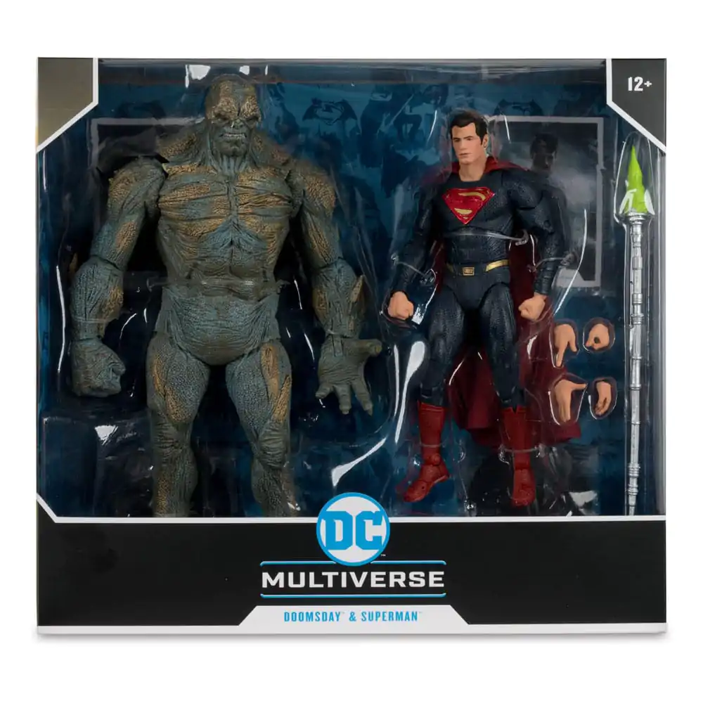 Batman v Superman: Dawn of Justice DC Multiverse Mega Actionfiguren 2er-Pack Doomsday & Superman termékfotó