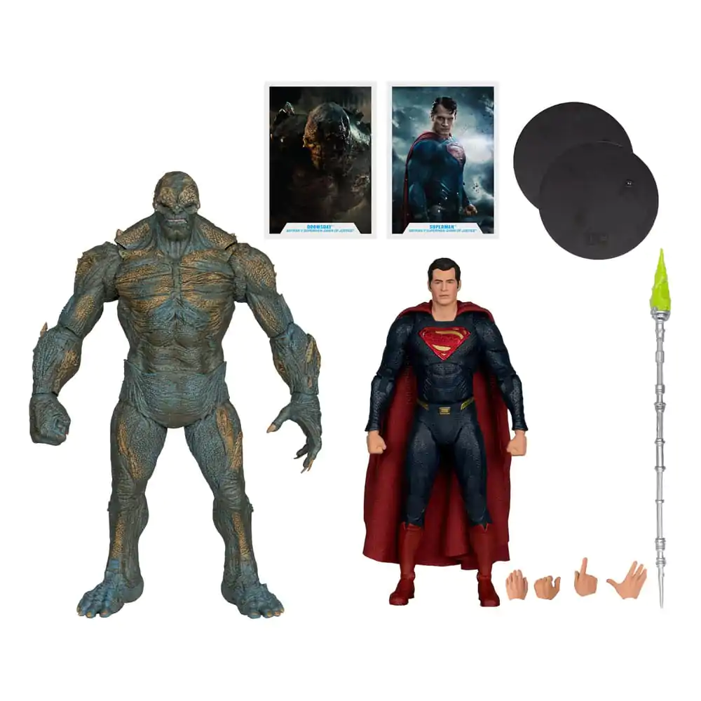 Batman v Superman: Dawn of Justice DC Multiverse Mega Actionfiguren 2er-Pack Doomsday & Superman termékfotó