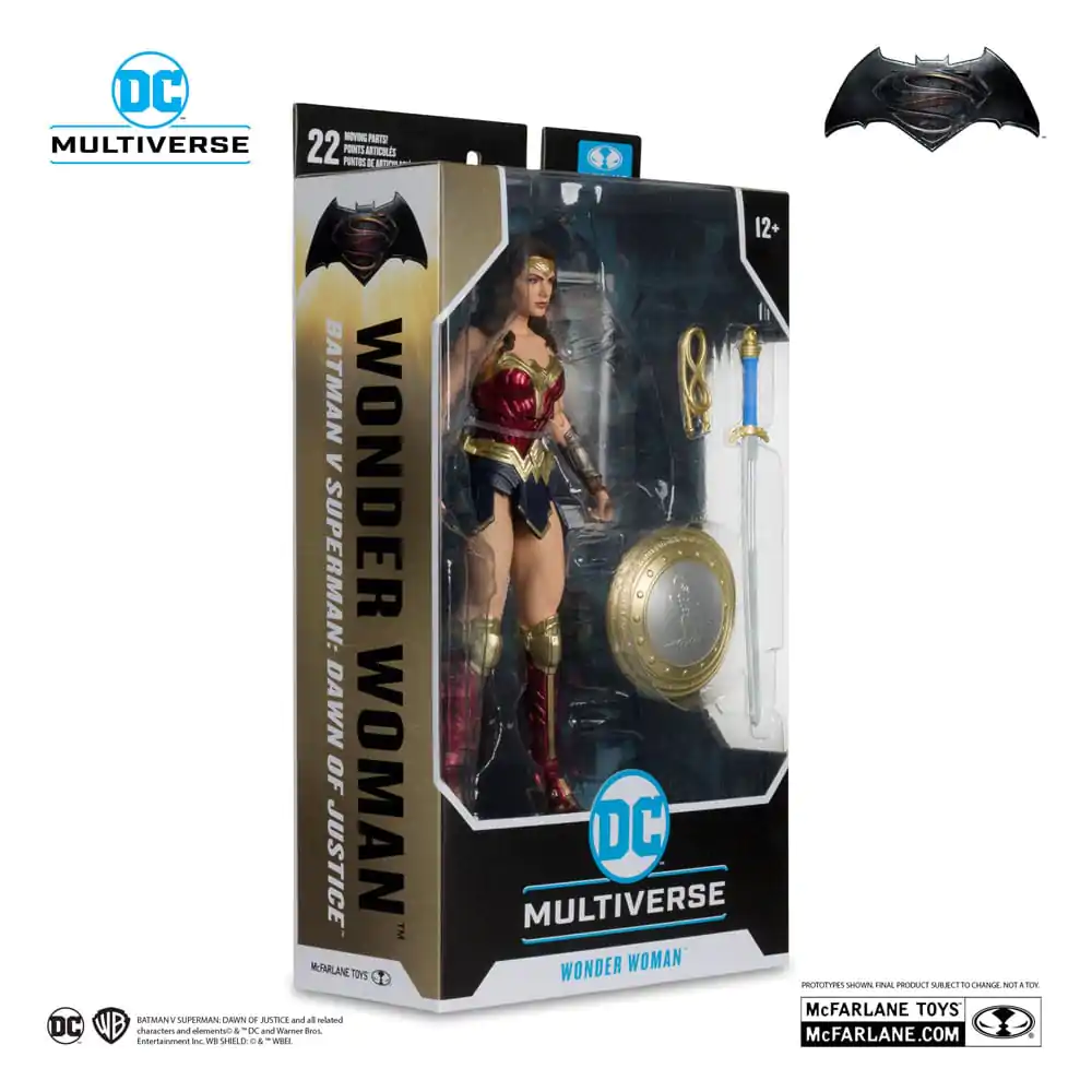 Batman v Superman: Dawn of Justice DC Multiverse Actionfigur Wonder Woman 18 cm Produktfoto
