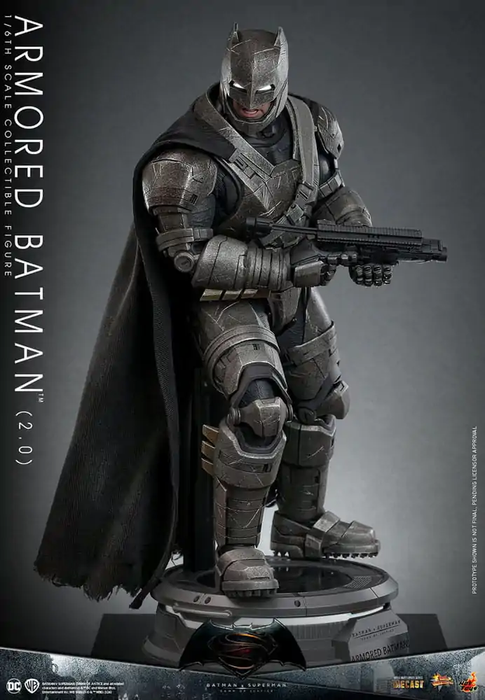 Batman v Superman: Dawn of Justice Movie Masterpiece Actionfigur 1/6 Armored Batman 2.0 33 cm termékfotó