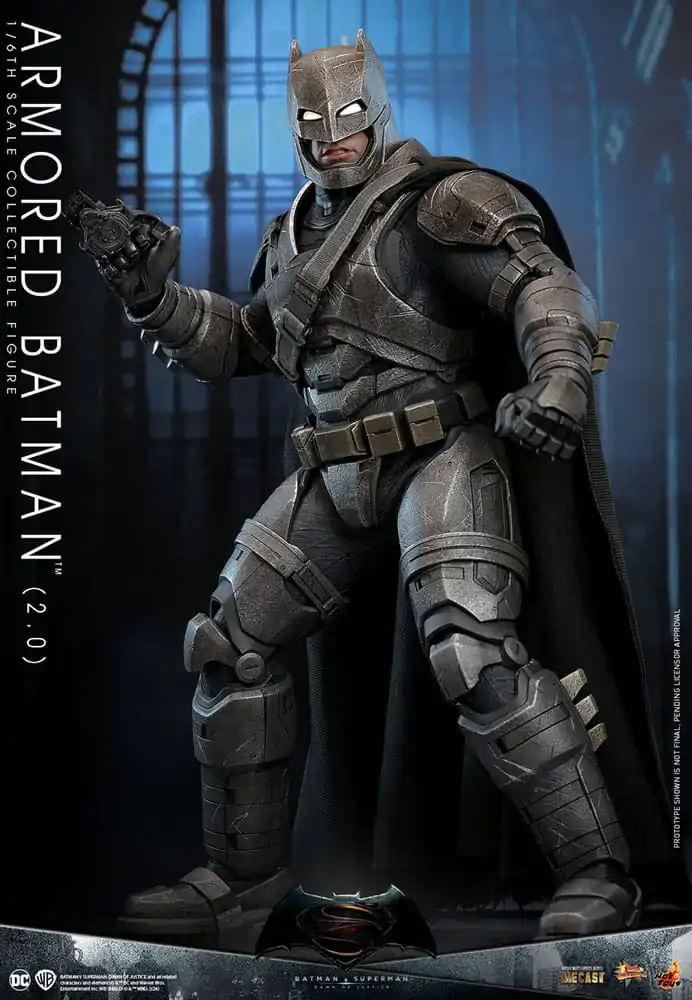 Batman v Superman: Dawn of Justice Movie Masterpiece Actionfigur 1/6 Armored Batman 2.0 33 cm termékfotó