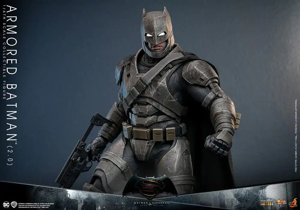 Batman v Superman: Dawn of Justice Movie Masterpiece Actionfigur 1/6 Armored Batman 2.0 33 cm termékfotó