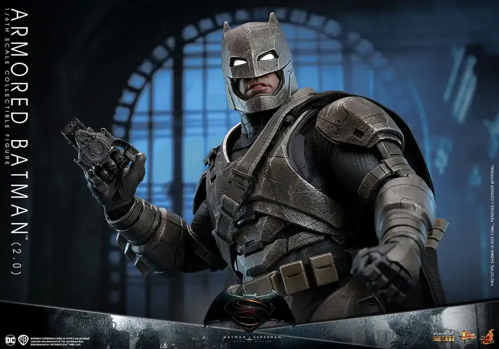 Batman v Superman: Dawn of Justice Movie Masterpiece Actionfigur 1/6 Armored Batman 2.0 33 cm termékfotó