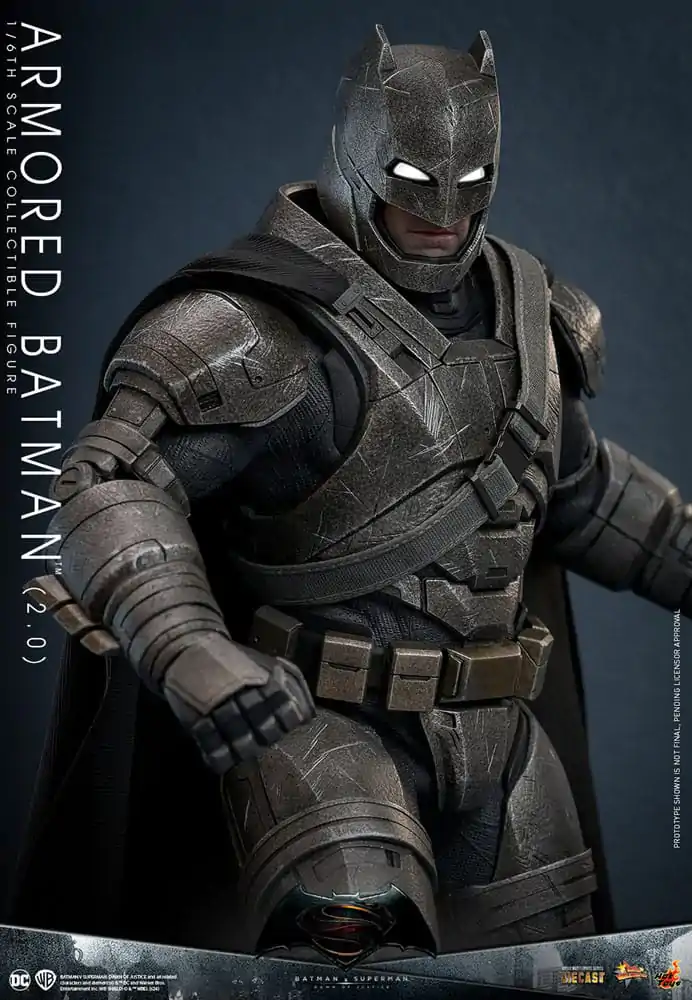 Batman v Superman: Dawn of Justice Movie Masterpiece Actionfigur 1/6 Armored Batman 2.0 33 cm termékfotó