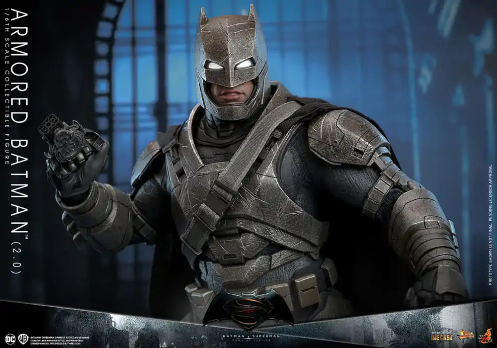 Batman v Superman: Dawn of Justice Movie Masterpiece Actionfigur 1/6 Armored Batman 2.0 33 cm termékfotó