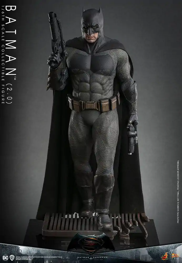 Batman v Superman: Dawn of Justice Movie Masterpiece Actionfigur 1/6 Batman 2.0 32 cm termékfotó