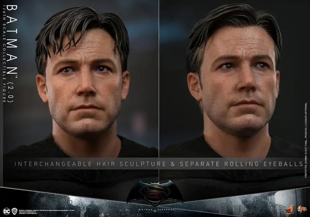 Batman v Superman: Dawn of Justice Movie Masterpiece Actionfigur 1/6 Batman 2.0 32 cm termékfotó