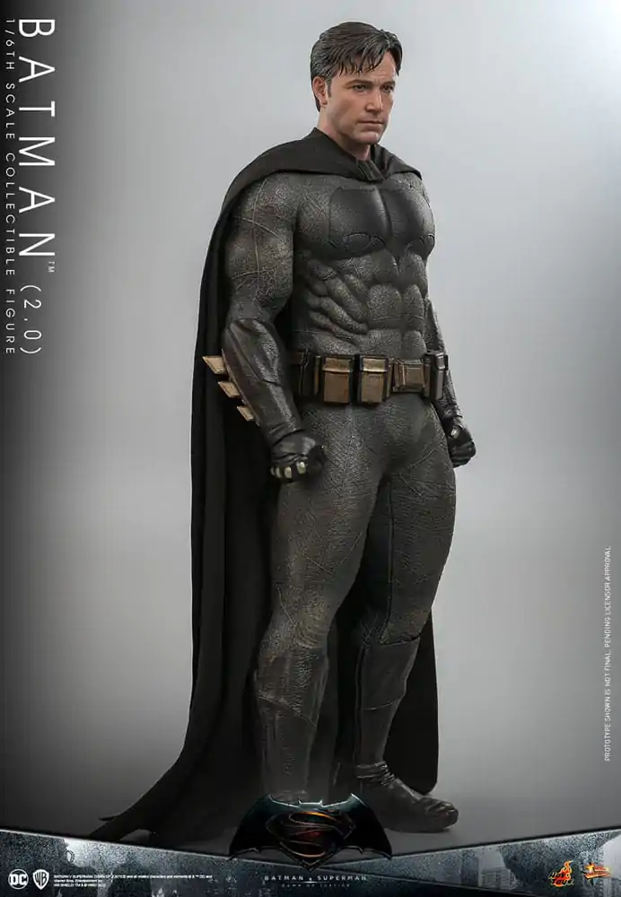 Batman v Superman: Dawn of Justice Movie Masterpiece Actionfigur 1/6 Batman 2.0 32 cm termékfotó