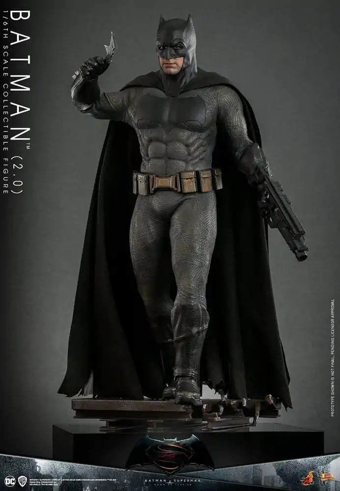 Batman v Superman: Dawn of Justice Movie Masterpiece Actionfigur 1/6 Batman 2.0 32 cm termékfotó