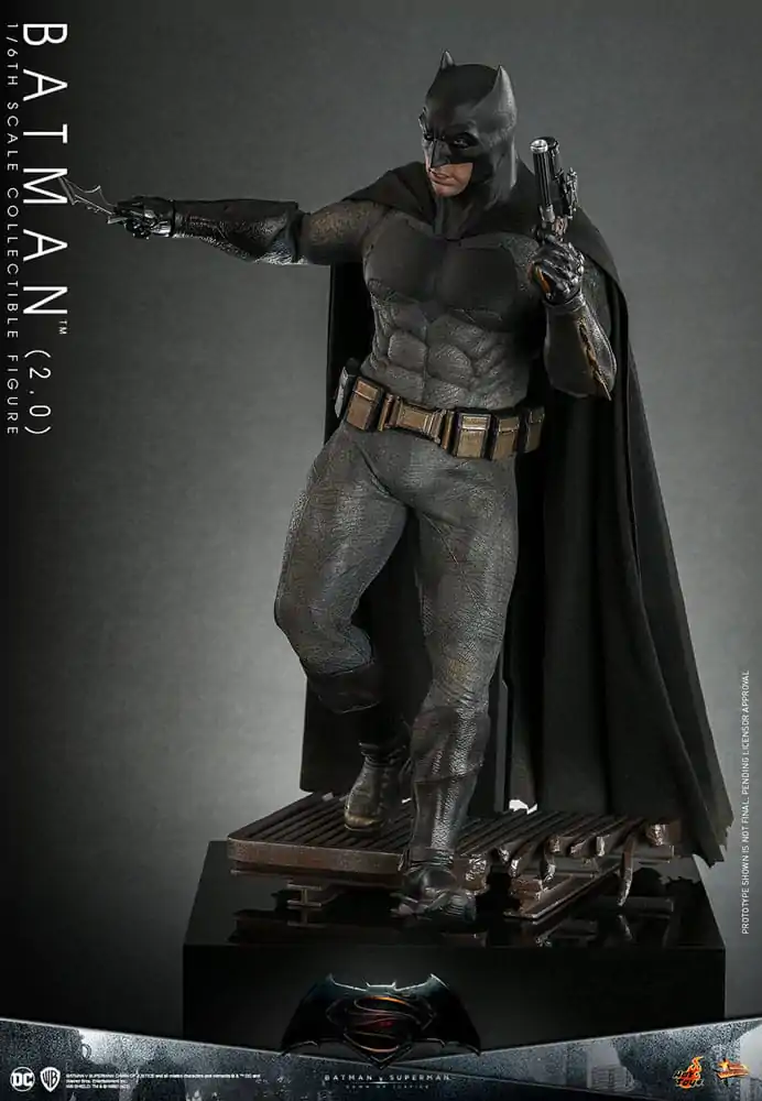 Batman v Superman: Dawn of Justice Movie Masterpiece Actionfigur 1/6 Batman 2.0 32 cm termékfotó