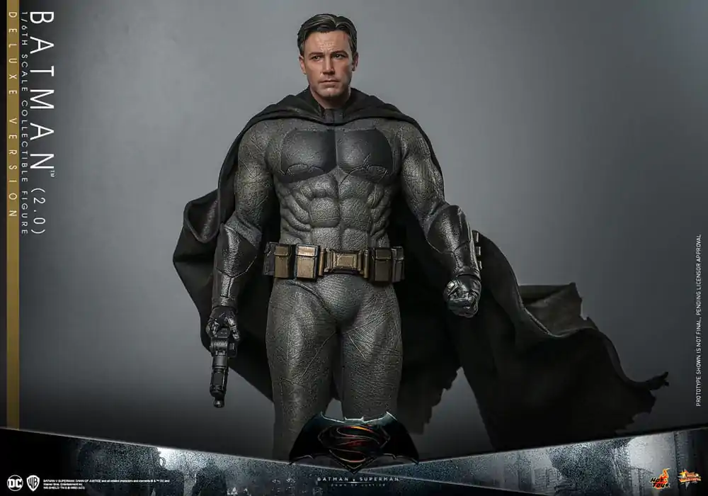Batman v Superman: Dawn of Justice Movie Masterpiece Actionfigur 1/6 Batman 2.0 (Deluxe Version) 32 cm Produktfoto