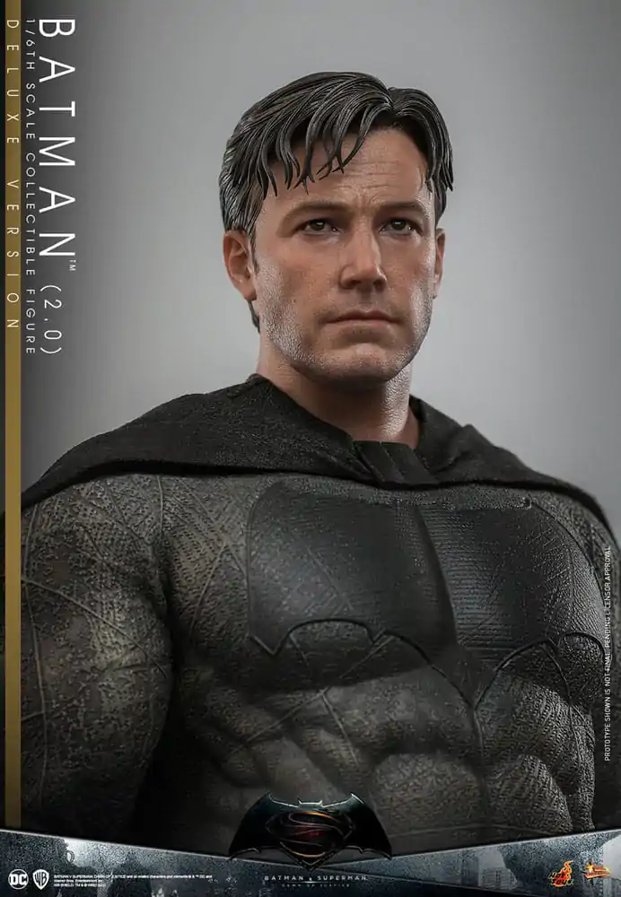 Batman v Superman: Dawn of Justice Movie Masterpiece Actionfigur 1/6 Batman 2.0 (Deluxe Version) 32 cm Produktfoto